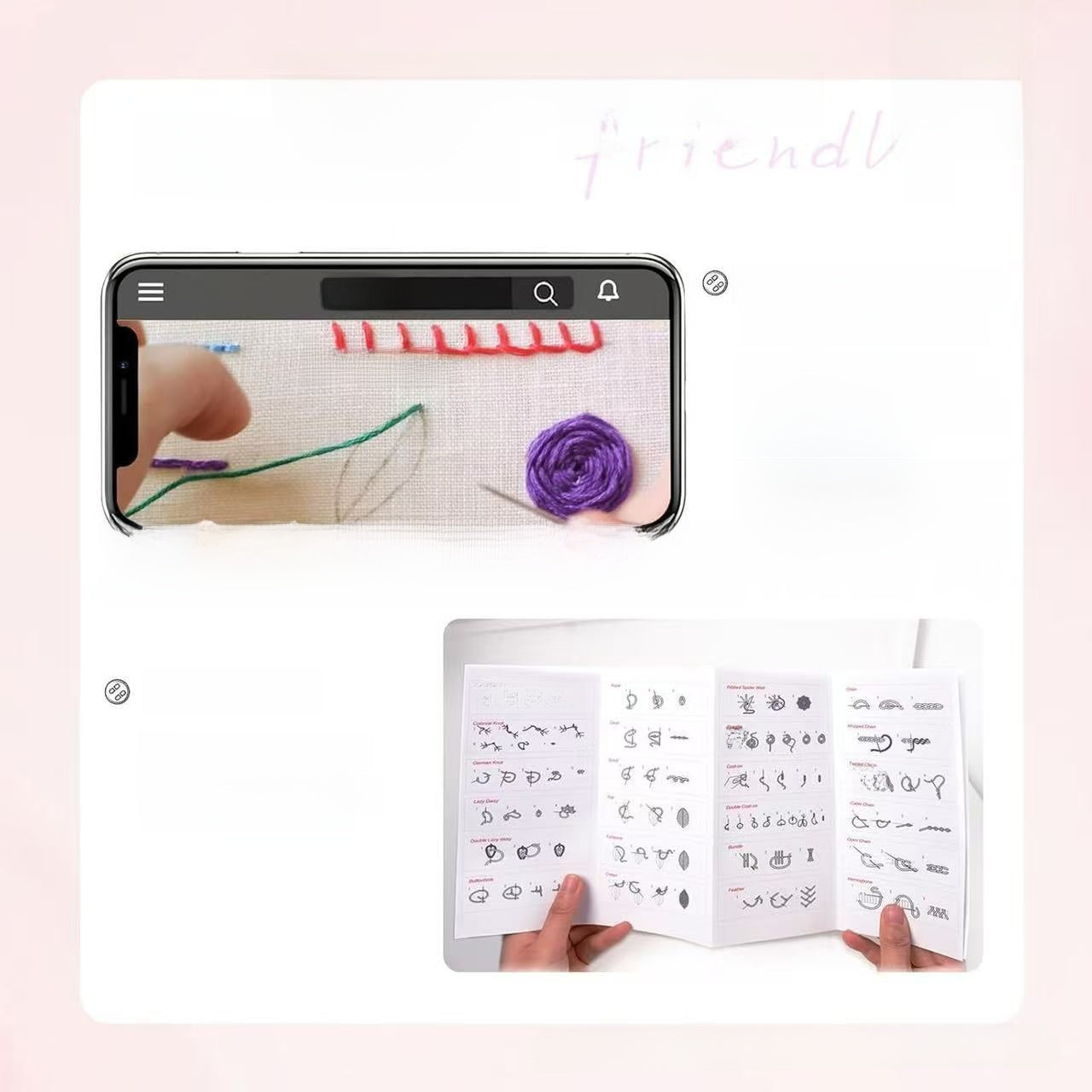Embroidery Booklet Kit