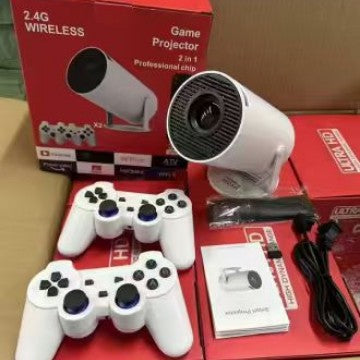 Portable Gaming Projector with 10,000 Games.