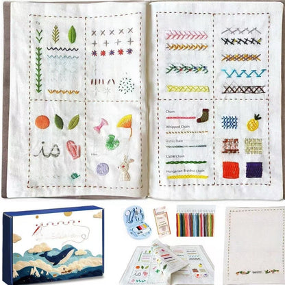 Embroidery Booklet Kit