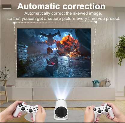 Portable Gaming Projector with 10,000 Games.