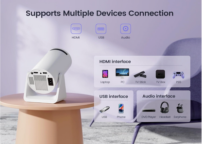 Portable Gaming Projector with 10,000 Games.