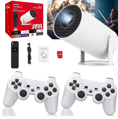 Portable Gaming Projector with 10,000 Games.