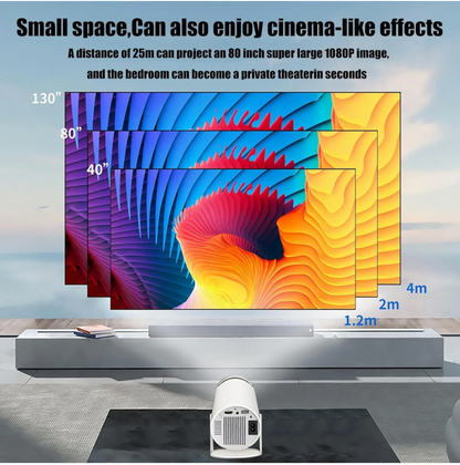 Portable Gaming Projector with 10,000 Games.