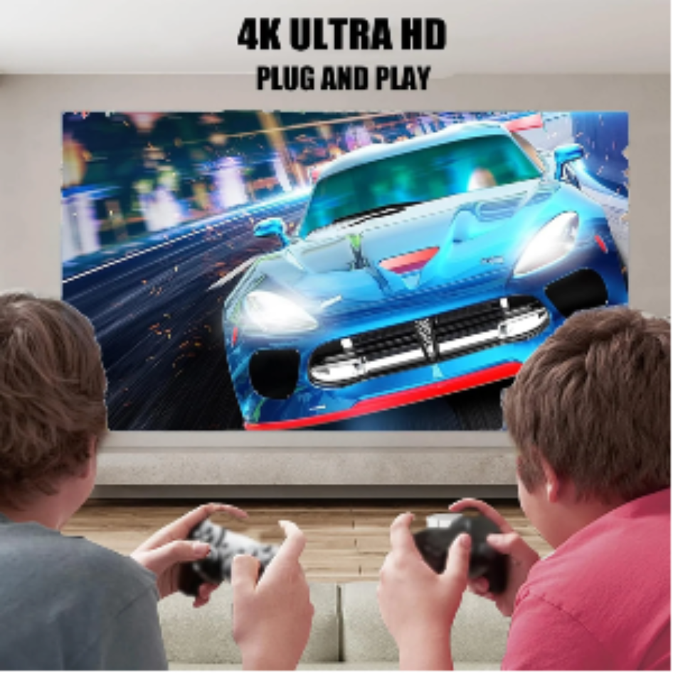 Portable Gaming Projector with 10,000 Games.