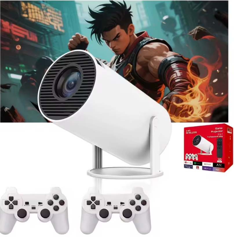 Portable Gaming Projector with 10,000 Games.