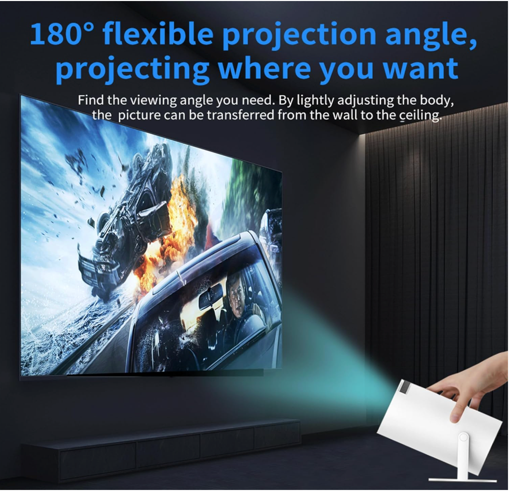 Portable Gaming Projector with 10,000 Games.