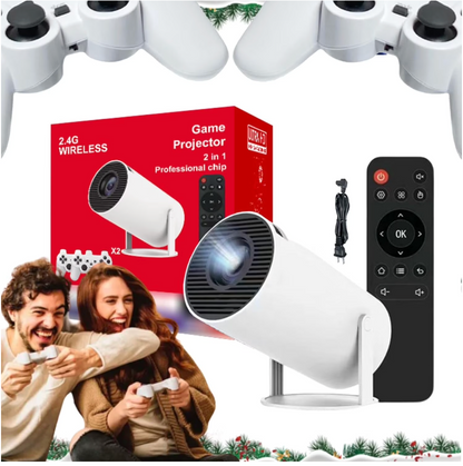 Portable Gaming Projector with 10,000 Games.