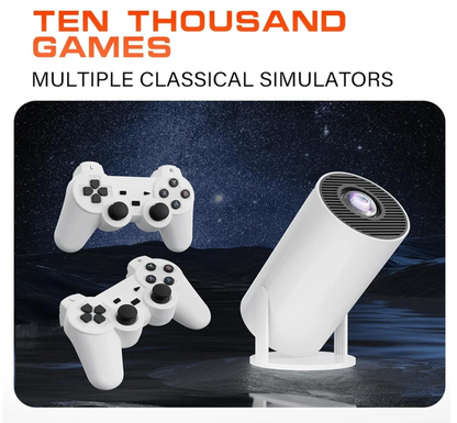 Portable Gaming Projector with 10,000 Games.