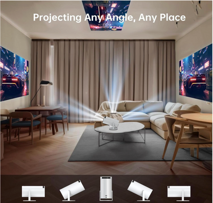 Portable Gaming Projector with 10,000 Games.