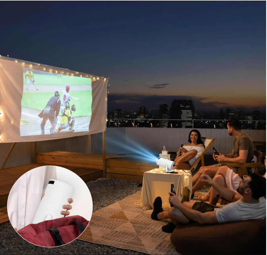 Portable Gaming Projector with 10,000 Games.