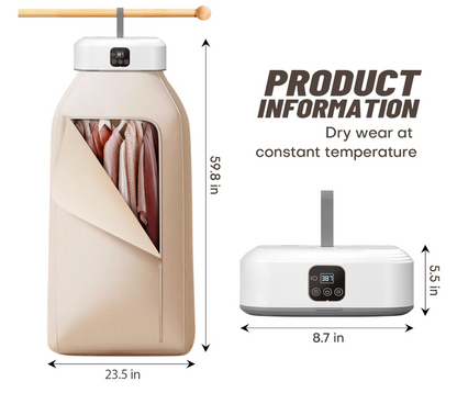 Portable clothes dryer