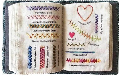 Embroidery Booklet Kit