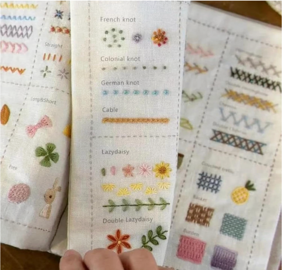 Embroidery Booklet Kit