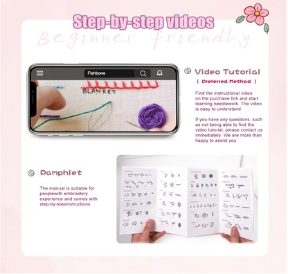 Embroidery Booklet Kit