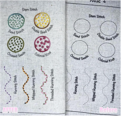 Embroidery Booklet Kit