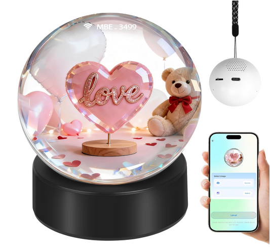 Memory Sphere Ball – Wi-Fi Upload - Photos & Videos