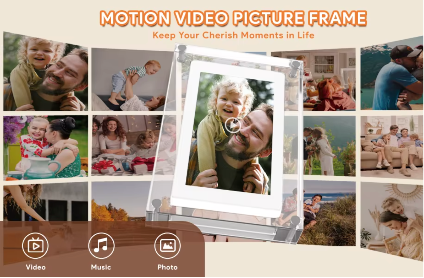 Aura Love Digital Photo Frame