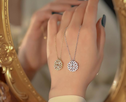2-in-1 Heart Necklace for Women.