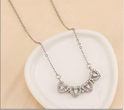 2-in-1 Heart Necklace for Women.