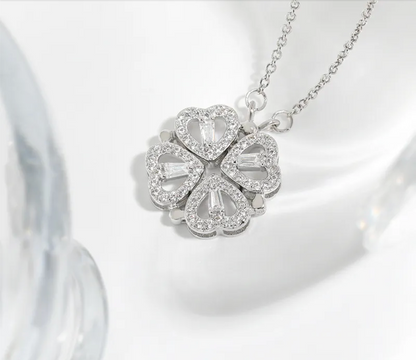 2-in-1 Heart Necklace for Women.