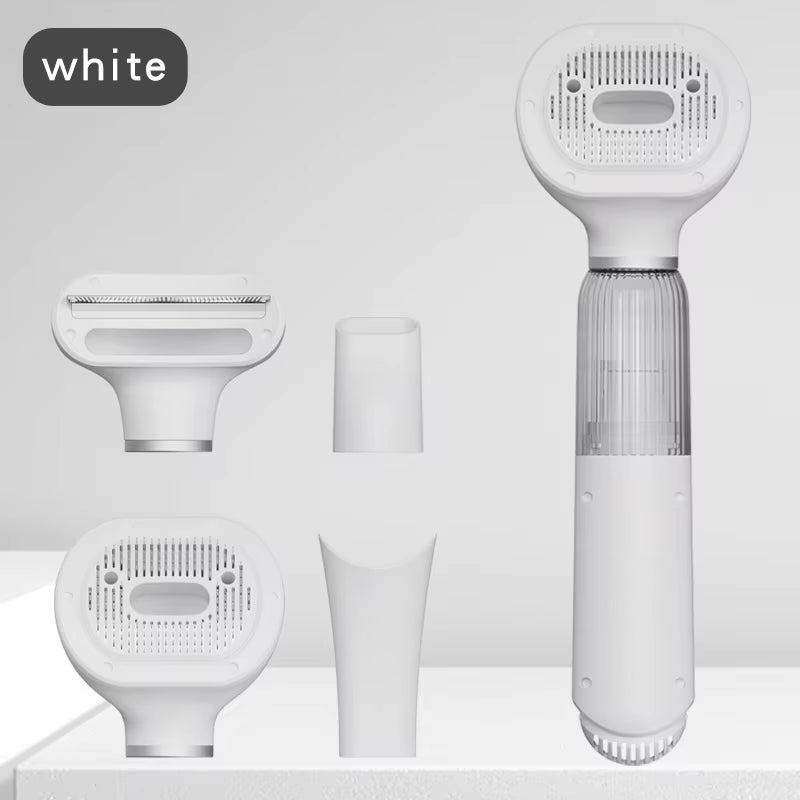 Mini Dog Vacuum Cleaner Kit Pet Power Dryer Multifunctional Pet Blowing Comb with Cool Air Drying Function Pet Supplies