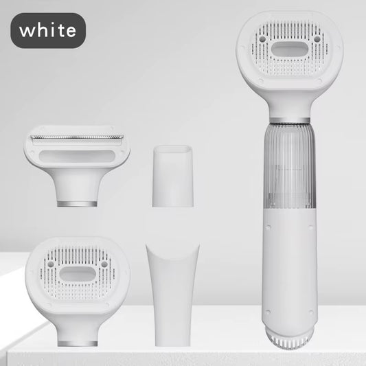 Mini Dog Vacuum Cleaner Kit Pet Power Dryer Multifunctional Pet Blowing Comb with Cool Air Drying Function Pet Supplies