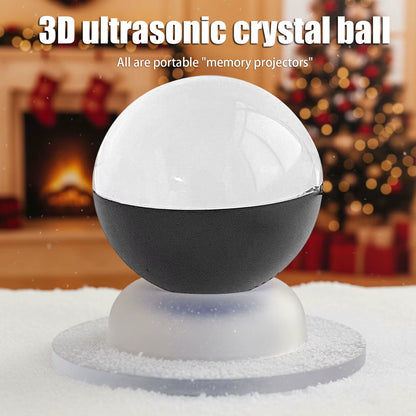 2.7In 3D Memory Orb WIFI Spherical Video Screen Rechargeable Electronic Display Memory Crystal Ball Uploadable Videos & Photos