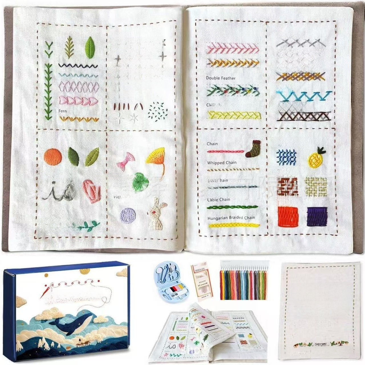 Embroidery Booklet Kit