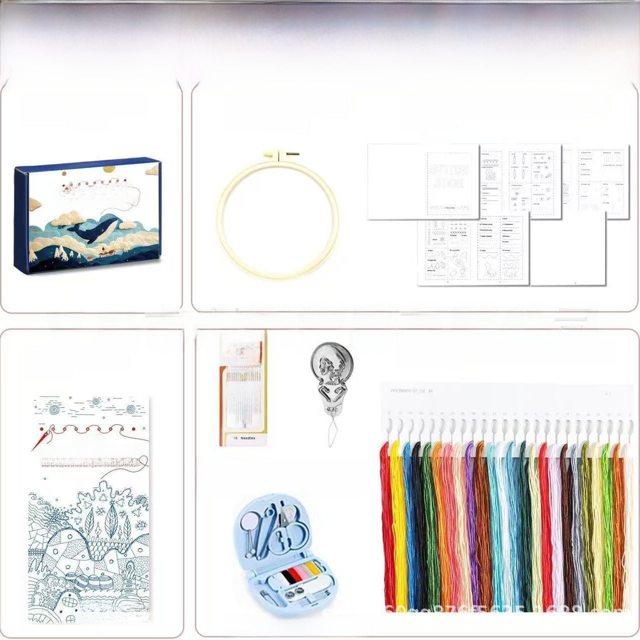 Embroidery Booklet Kit